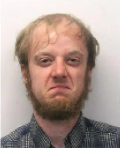 Luke Wenke mugshot angry upset Chautauqua County NY federal arrest